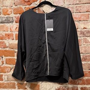 Elegant Black Women's Suit Jacket